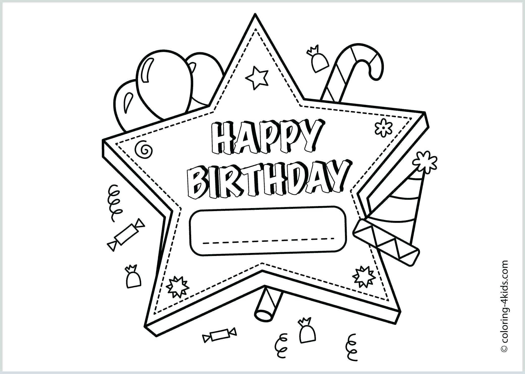 Coloring Pages : Coloring Printable Birthday Amazing Card In Template For Cards To Print Free