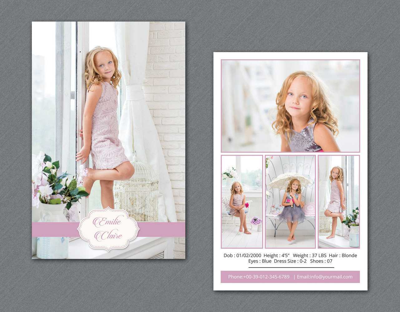Comp Card Templates ] – On Sale Model Comp Card Photoshop Intended For Comp Card Template Download
