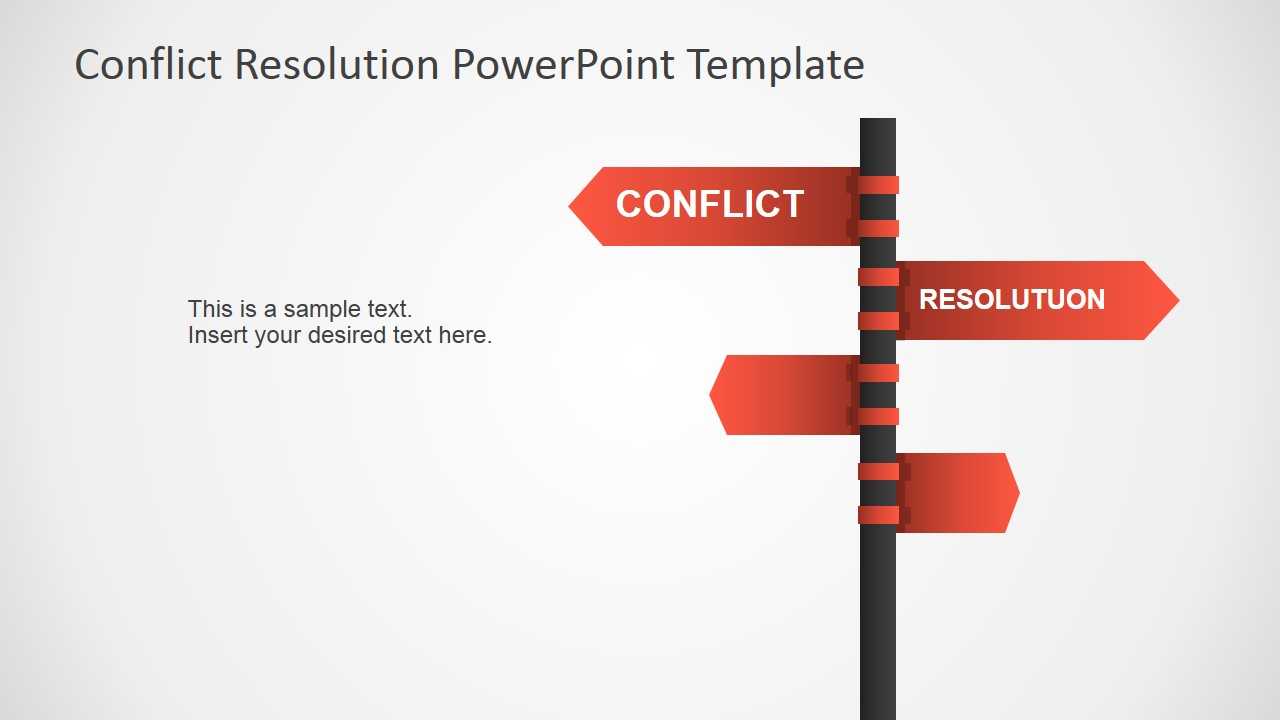 Conflict Resolution Powerpoint Template Intended For Powerpoint Template Resolution