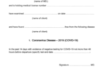 Covid19 Medical Certificate Fit To Fly | Templates At with regard to Fit To Fly Certificate Template