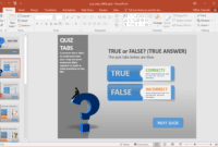 Create A Quiz In Powerpoint With Quiz Tabs Powerpoint Template with regard to Quiz Show Template Powerpoint