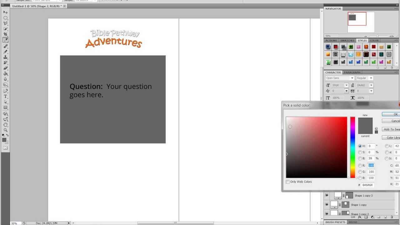 Creating A Flash Card Template In Photoshop For Biblepathwayadventures Pt1 With Queue Cards Template