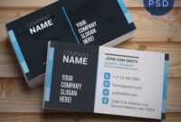 Creative And Clean Business Card Template Psd | Psdfreebies inside Free Complimentary Card Templates