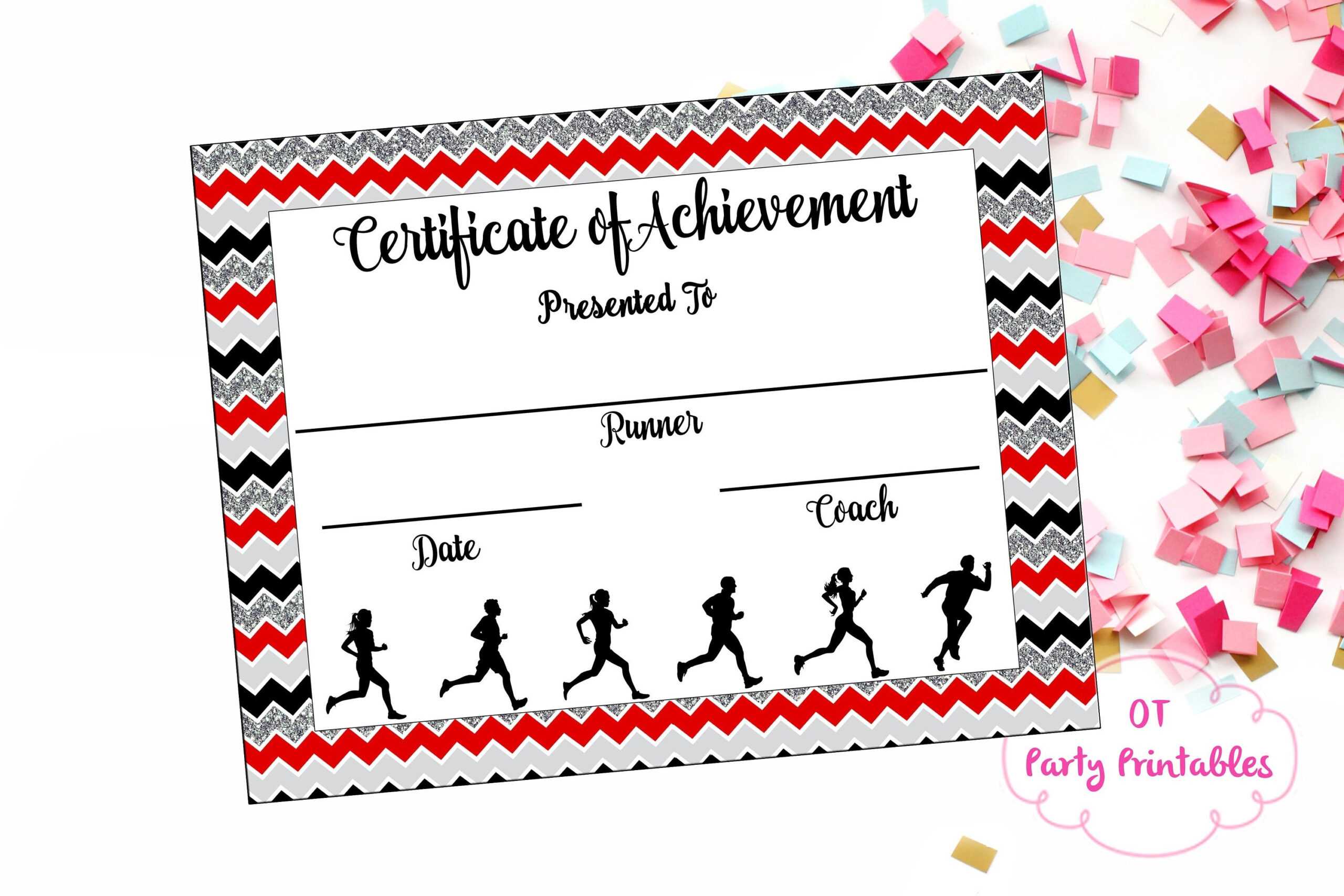 Cross Country Certificate Templates Free Flocker Info In Track And Field Certificate Templates Free