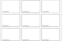 Cue Card Template - Dalep.midnightpig.co within Cue Card Template