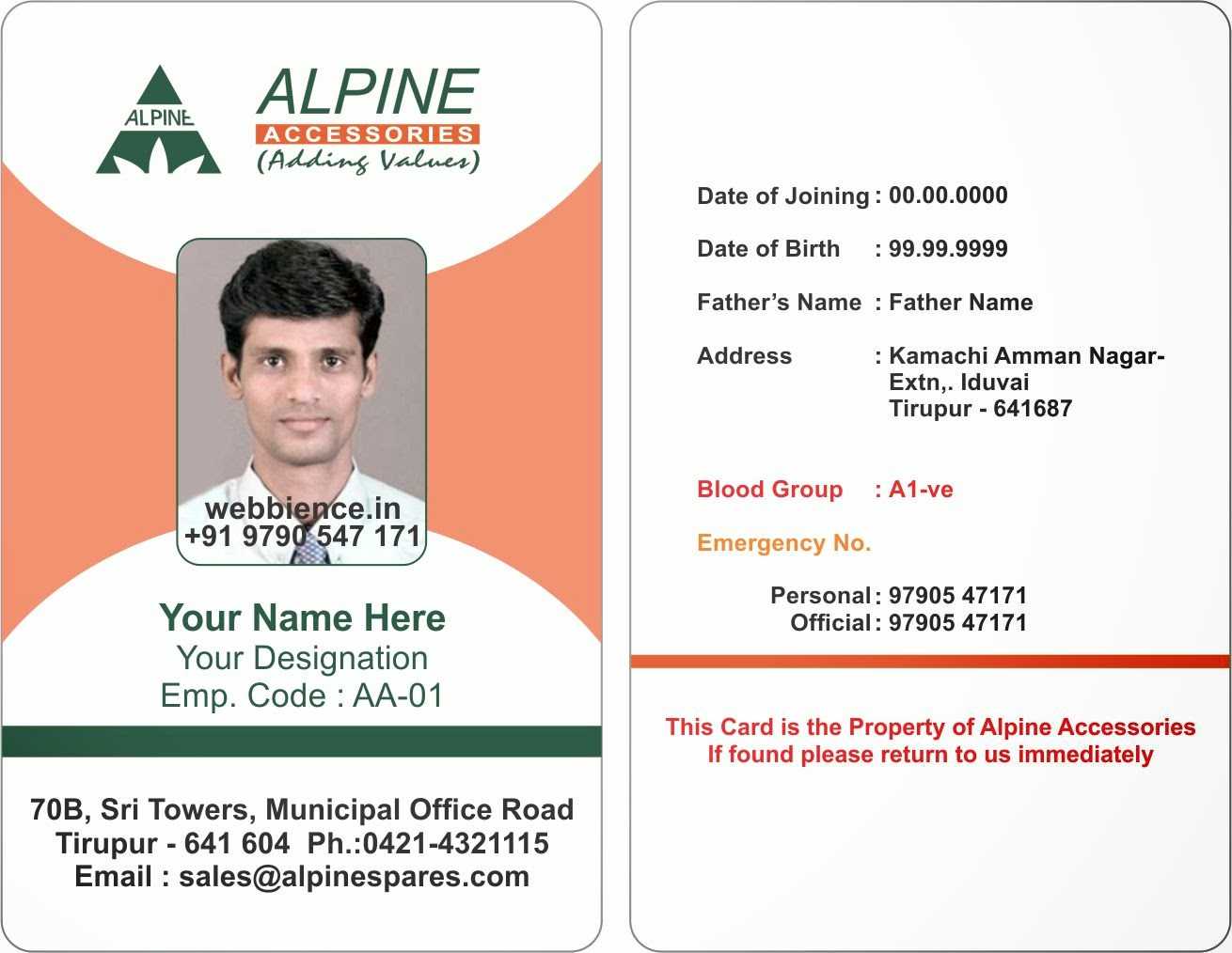 D0B Template Galleries Pasting Id Card Templates | Wiring Regarding Sample Of Id Card Template