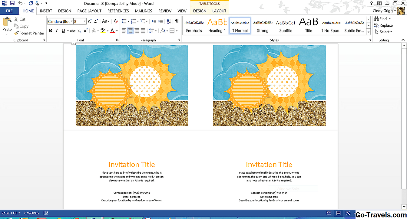 Как: Бесплатные Шаблоны Summer Summer От Microsoft – 2020 Intended For Microsoft Word Birthday Card Template