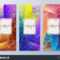 Стоковая Векторная Графика «Design Templates Flyers Booklets Intended For Advertising Cards Templates