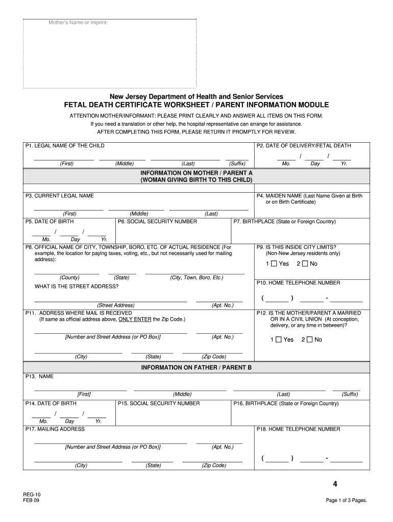 Death Certificate Sample – Fill Online, Printable, Fillable Regarding Fake Death Certificate Template