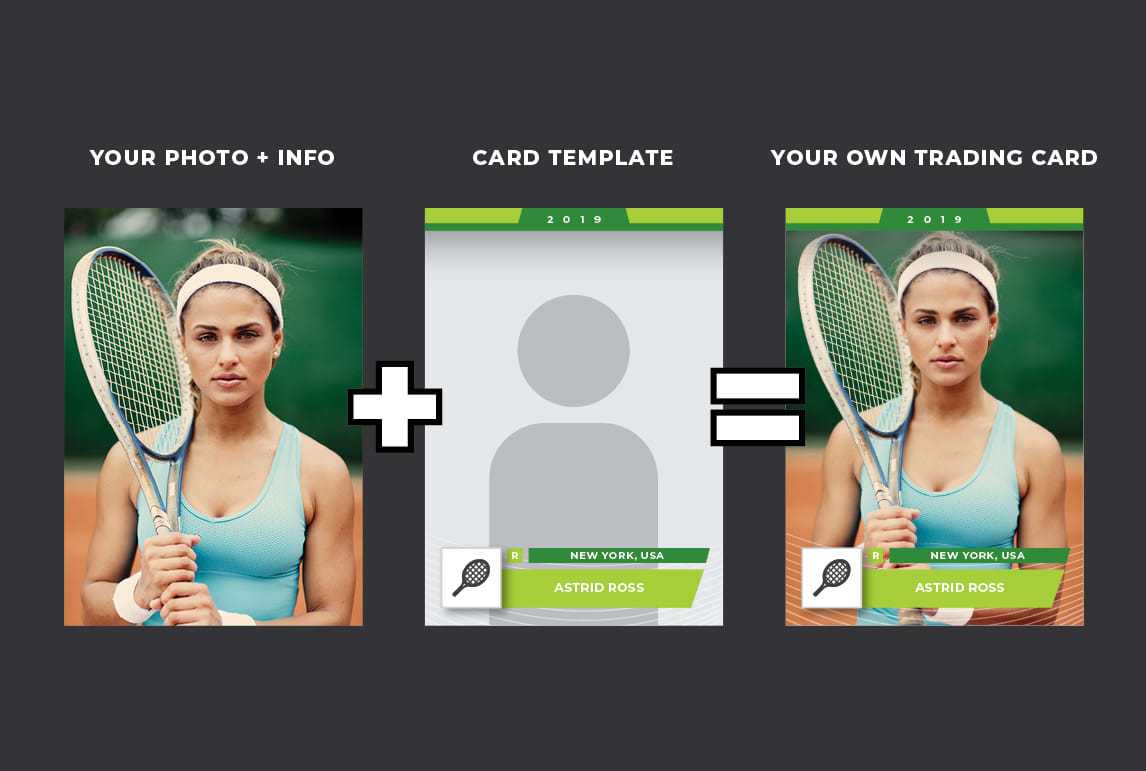 Design Your Sports Trading Card With Soccer Trading Card Template