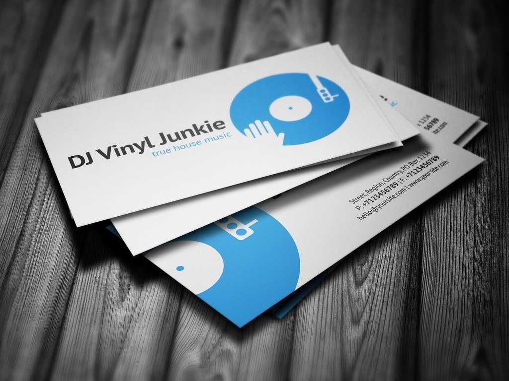 Dj Business Cards Psd Free Download – Logo Design Ideas Intended For Advocare Business Card Template