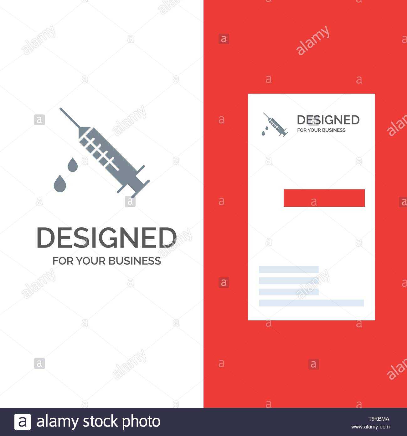 Dope, Injection, Medical, Drug Grey Logo Design And Business Throughout Dope Card Template