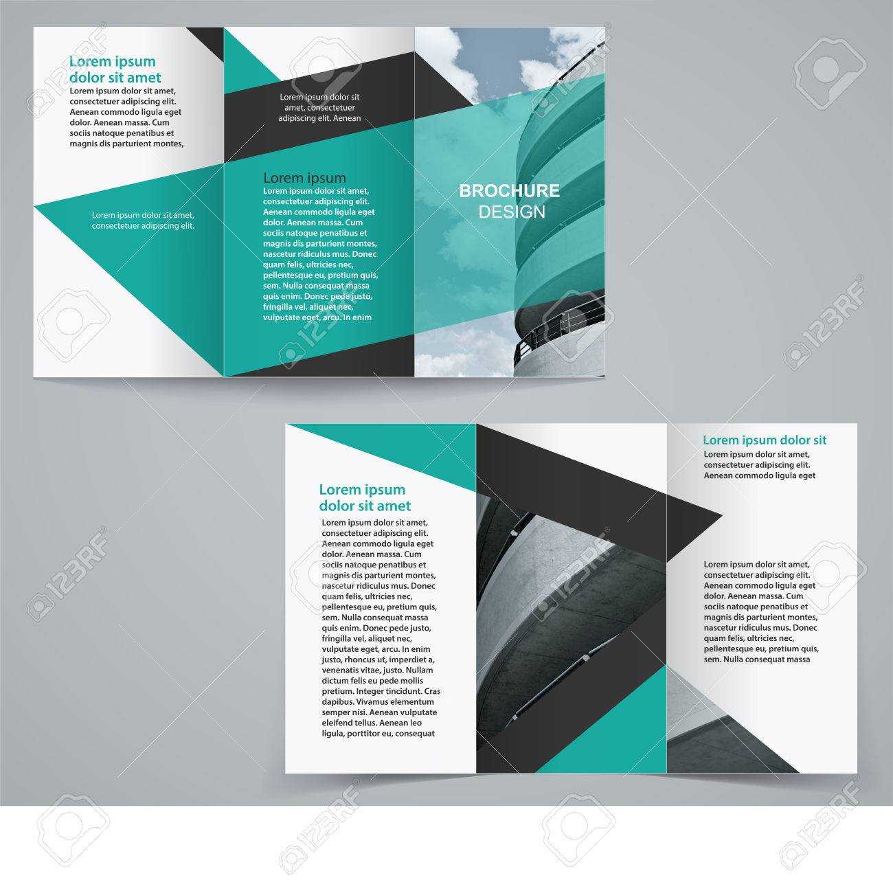 Double Sided Brochure Templates – Calep.midnightpig.co With One Sided Brochure Template