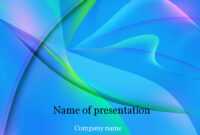 Download Free Blue Fantasy Powerpoint Template For Presentation in Microsoft Office Powerpoint Background Templates