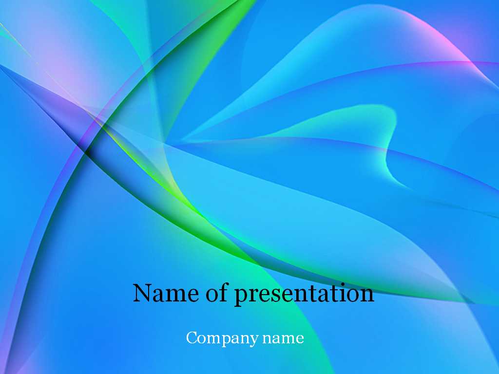 Download Free Blue Fantasy Powerpoint Template For Presentation In Microsoft Office Powerpoint Background Templates