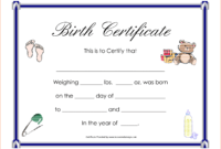 Download Free Png 6+ Birth Certificate Templates in Girl Birth Certificate Template