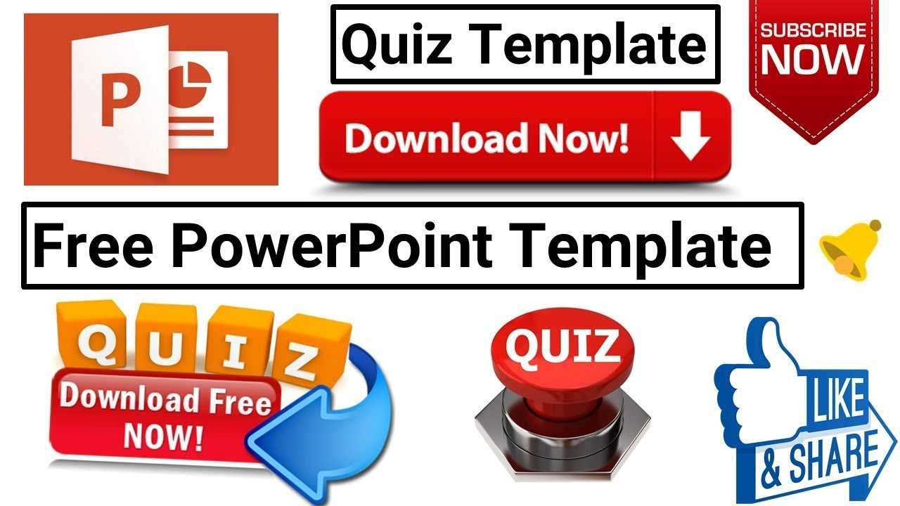 Download Free Template For Making Powerpoint Visual Quiz 2018 Updated Within Quiz Show Template Powerpoint