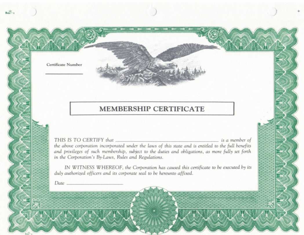 Duke 6 Membership Stock Certificates Regarding Llc Membership Certificate Template