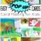 Easy Pop Up Card How To Projects – Red Ted Art With Diy Pop Up Cards Templates