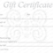 Editable And Printable Silver Swirls Gift Certificate Template Within Microsoft Gift Certificate Template Free Word