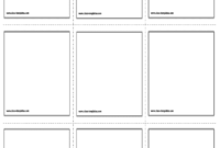 Editable Flashcard Template Word - Fill Online, Printable pertaining to Free Printable Flash Cards Template