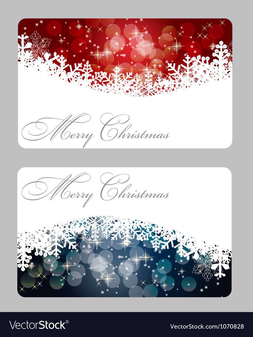 Elegant Christmas Card Template Within Christmas Photo Cards Templates Free Downloads