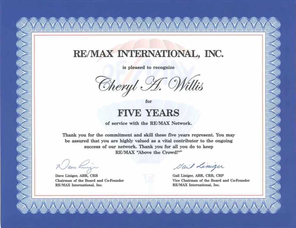 Employee Anniversary Certificate - Dalep.midnightpig.co Intended For Anniversary Certificate Template Free