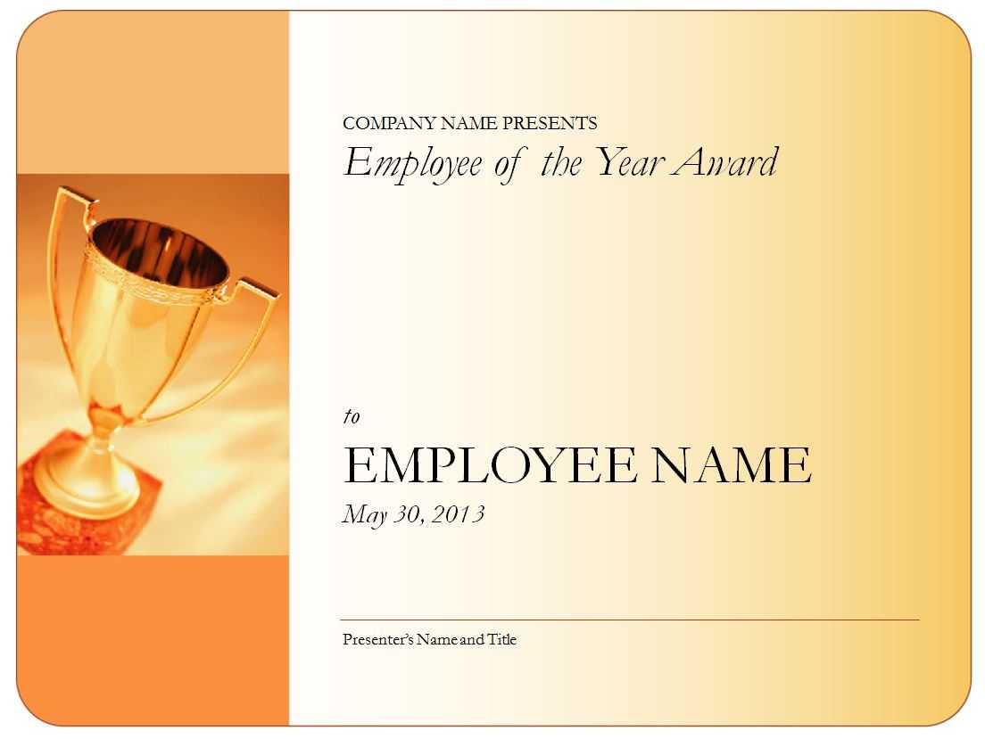 Employee Of The Year Certificates – Dalep.midnightpig.co Within Employee Of The Year Certificate Template Free
