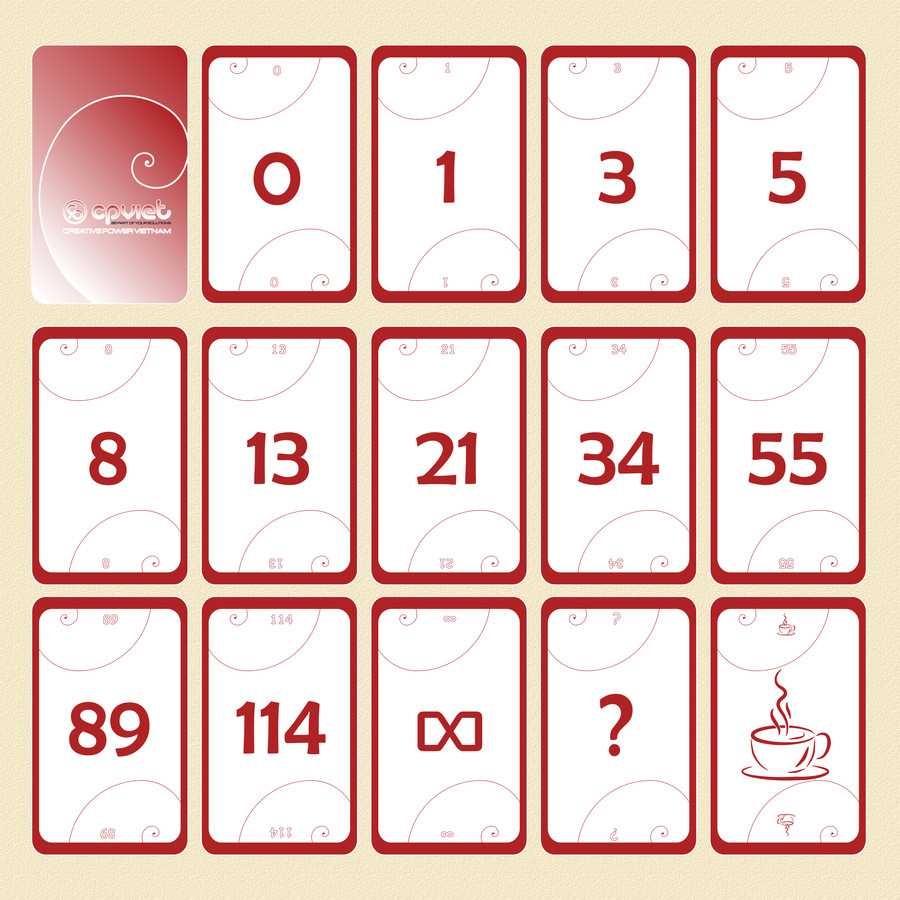 Entry #4Erikamariag For I Need Some Graphic Design For Intended For Planning Poker Cards Template