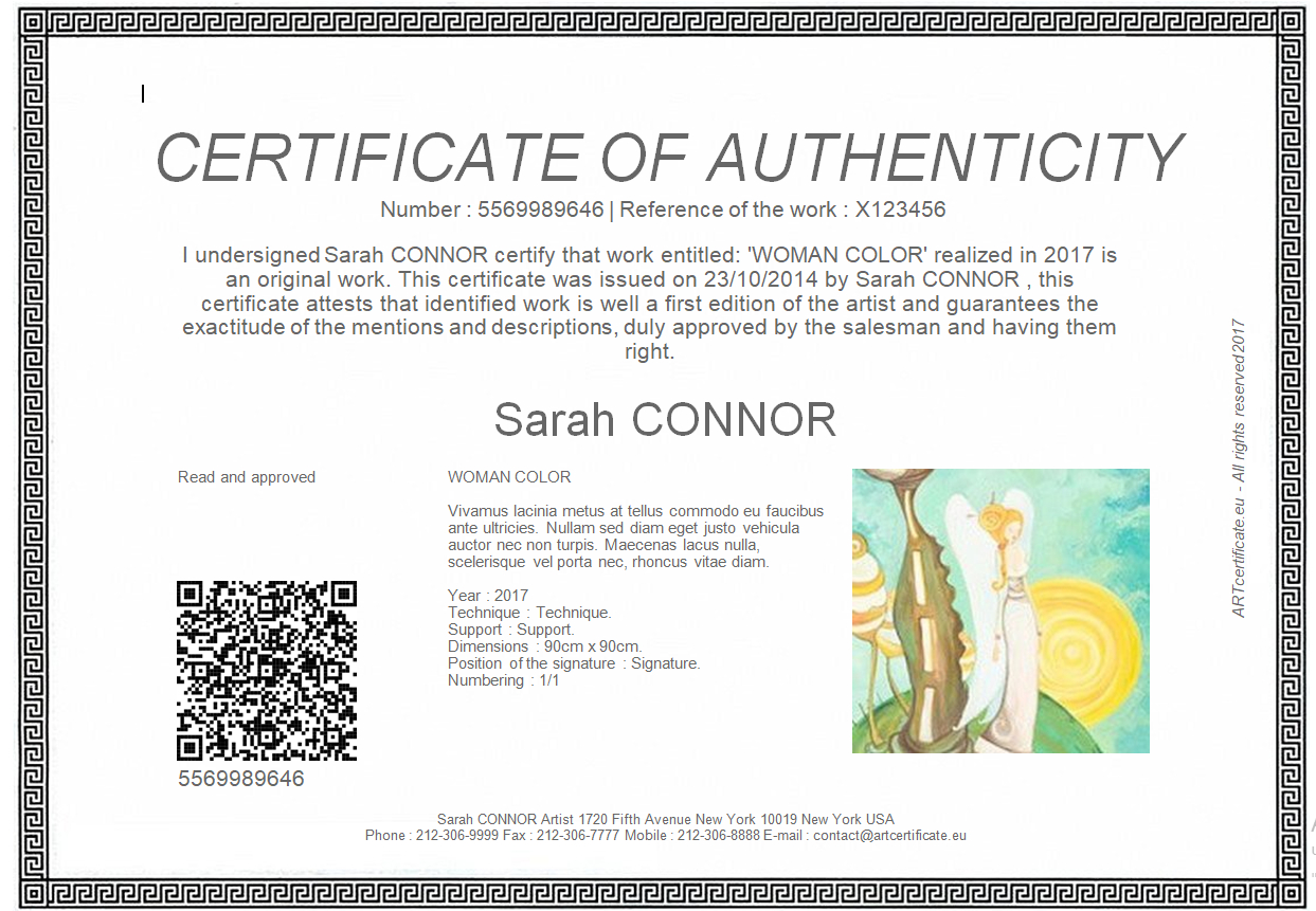 Everything You Need To Know About Coa + Certificate Of Regarding Certificate Of Authenticity Photography Template