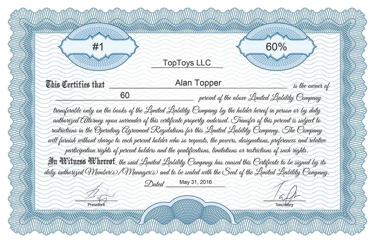 Example Of Share Certificate – Calep.midnightpig.co Regarding Template For Share Certificate