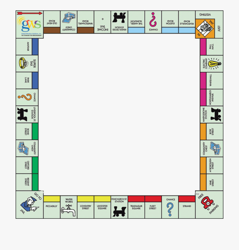 Monopoly Chance Cards Template