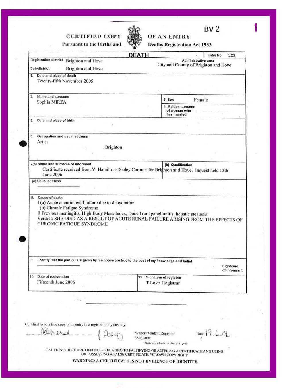 Fake Death Certificate Template – Dalep.midnightpig.co Regarding Birth Certificate Template Uk