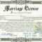 Fake Wedding License – Calep.midnightpig.co Regarding Blank Marriage Certificate Template