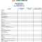 Family Budget Template Weekly Monthly Google Sheets Inside Usmc Meal Card Template