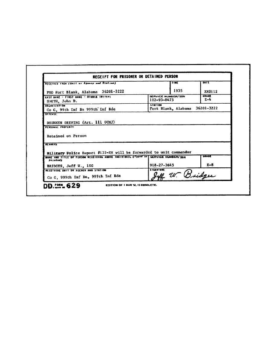 Figure 2 2. Dd Form 629. Regarding Usmc Meal Card Template