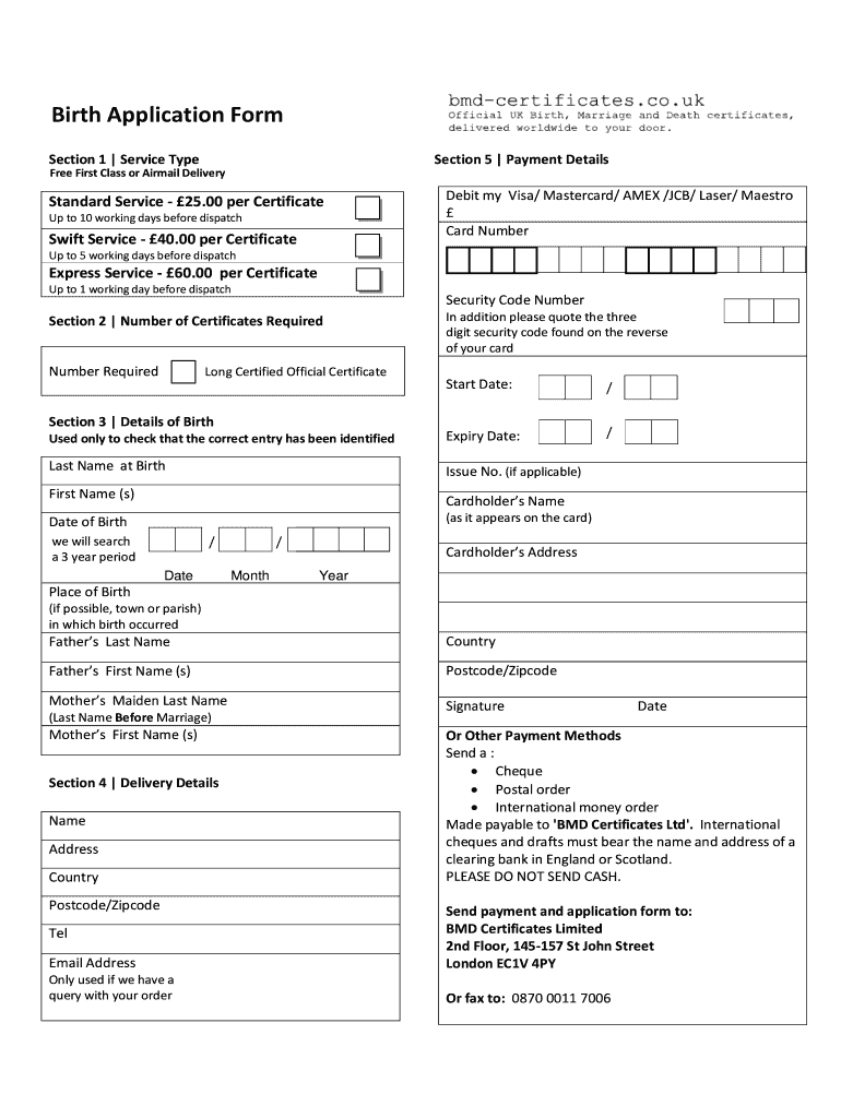 Fillable Death Certificate Uk – Fill Online, Printable Inside Birth Certificate Template Uk