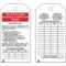 Fire Extinguisher Recharge And Inspection Record Tags In Fire Extinguisher Certificate Template