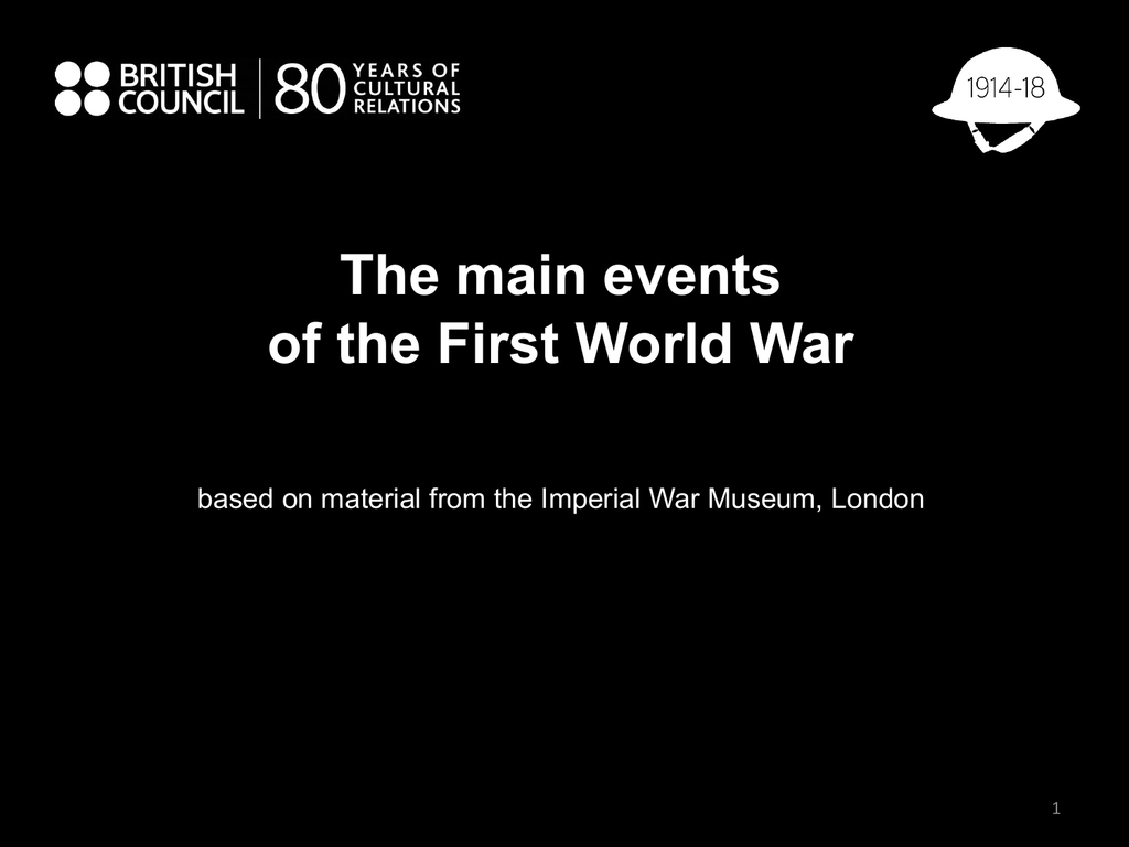 First World War Powerpoint Template Regarding World War 2 Powerpoint Template