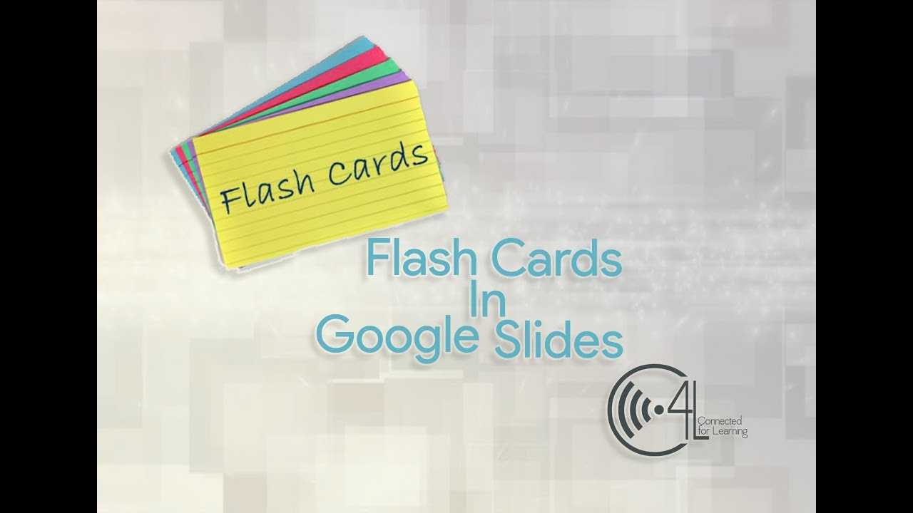 Flash Cards In Google Slides Within Index Card Template Google Docs