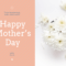 Floral Happy Mother's Day Card Template regarding Mothers Day Card Templates