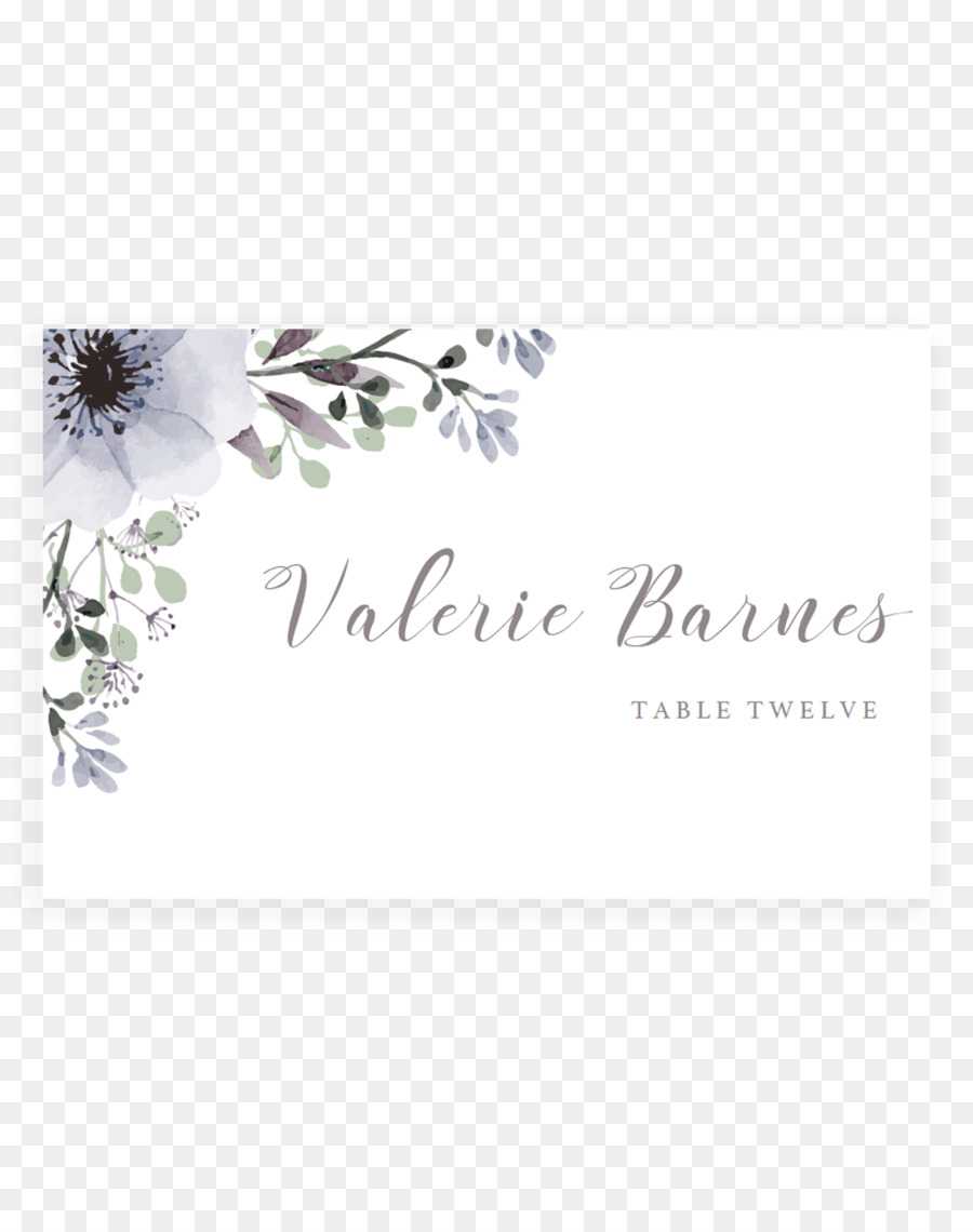 Floral Wedding Invitation Background Png Download – 1200 Throughout Table Place Card Template Free Download