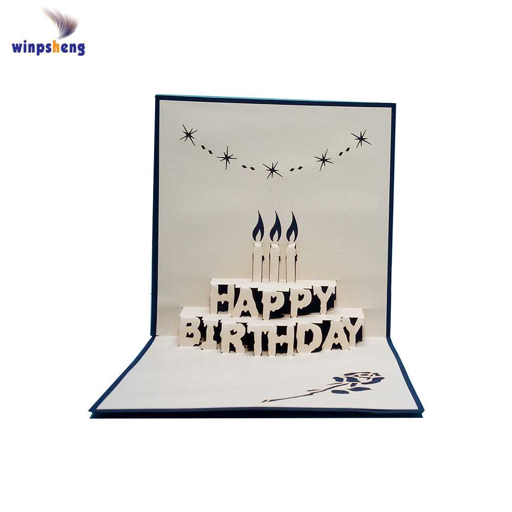Foil Happy Birthday Template Popup Cards – Buy Happy Birthday Popup  Cards,pop Up Birthday Card Template,birthday Greeting Card Product On  Alibaba With Regard To Happy Birthday Pop Up Card Free Template