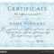 Formal Certificate Template | Certificate Template Formal Within Formal Certificate Of Appreciation Template