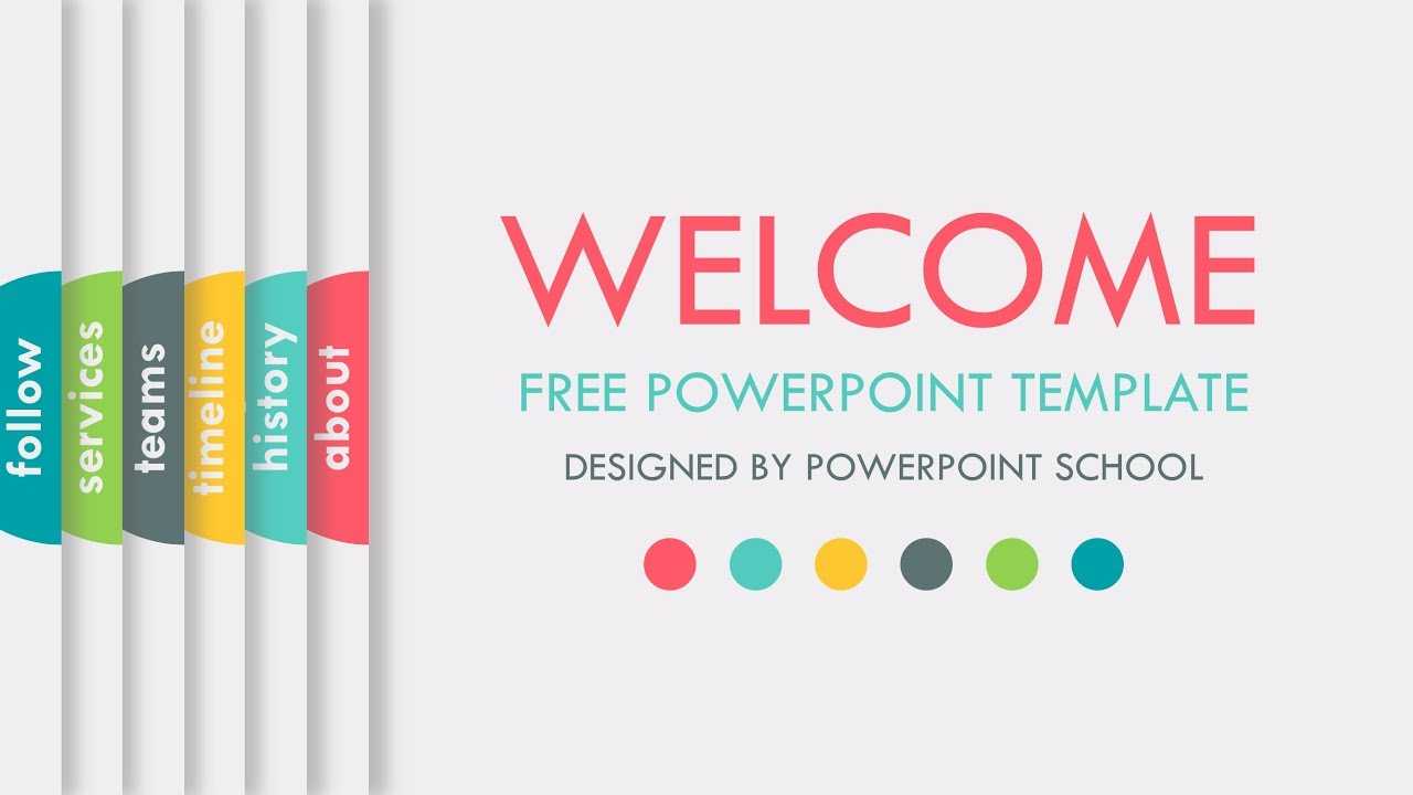 Free Animated Powerpoint Slide Template Inside Powerpoint Presentation Animation Templates