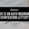 Free Auto Insurance Verification Letter – Pdf | Word For Car Insurance Card Template Free