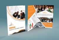 Free Bi-Fold Brochure Psd On Behance in Two Fold Brochure Template Psd