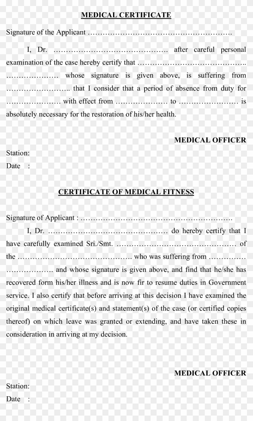 Free Blank Medical Certificate Templates At With Regard To Fake Medical Certificate Template Download