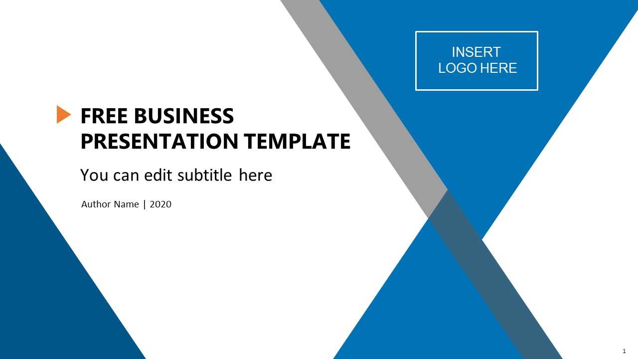 Free Business Presentation Template With Powerpoint Sample Templates Free Download