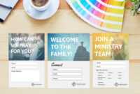 Free Church Connection Cards - Beautiful Psd Templates pertaining to Church Visitor Card Template Word